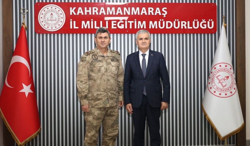 Tümgeneral Gemalmaz'dan Turan Akpınar'a makamında ziyaret!