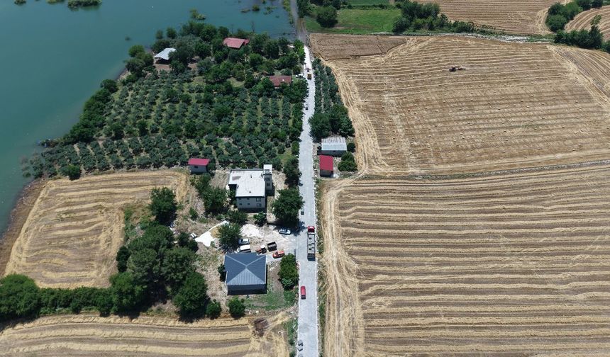 Andırın kırsalında toz ve çamur dönemi kapandı