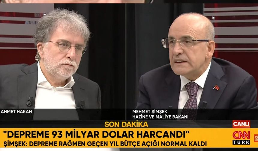 Bakan Şimşek açıkladı! Deprem bölgesine 4.1 trilyon lira harcandı