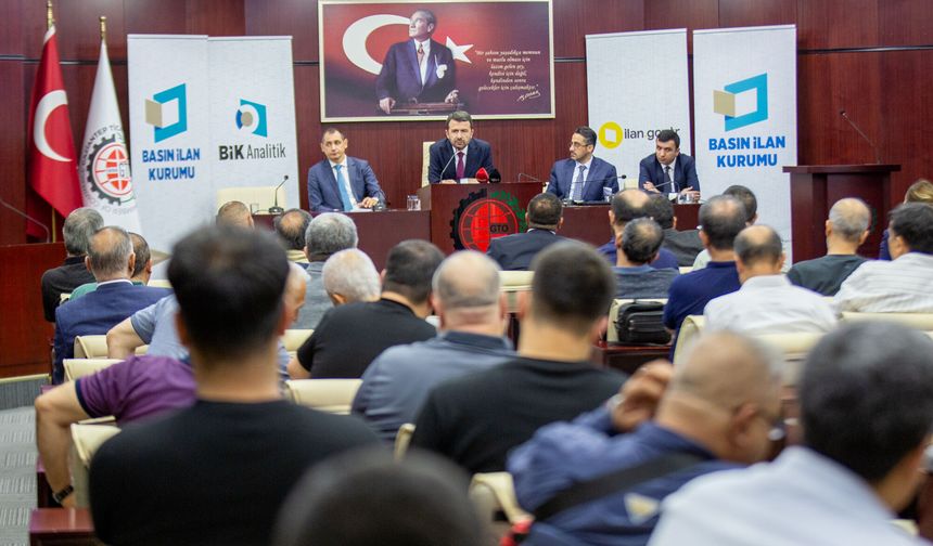 BİK Genel Müdürü Abdulkadir Çay Gaziantep’te Basın Temsilcileriyle Buluştu