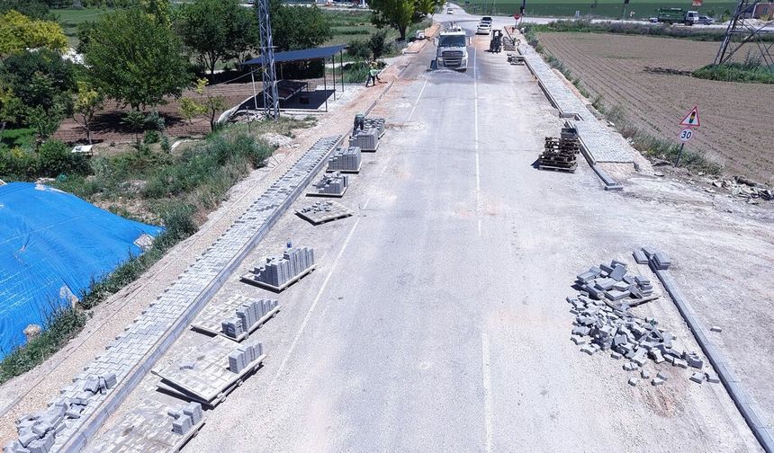 Elbistan'da ulaşım yatırımları hız kazandı