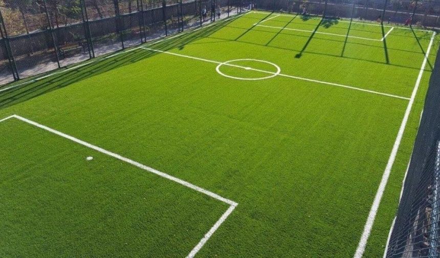 Elbistan'a yeni spor yatırımı! 2 tenis kortu ve futbol sahası yapılacak