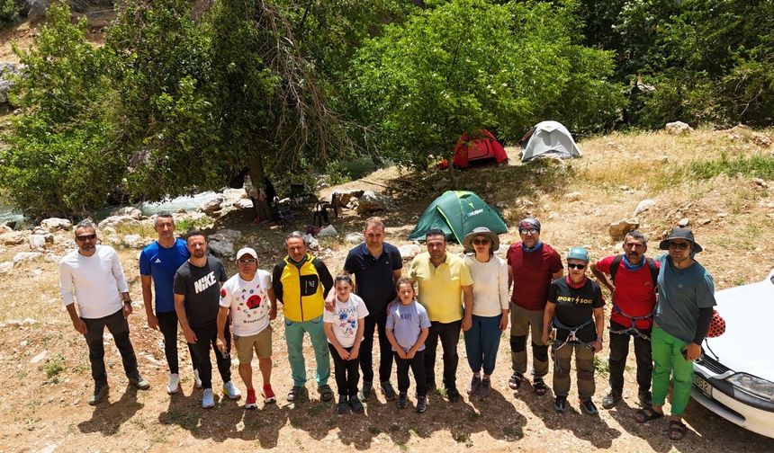 Kahramanmaraş Döngele’de tırmanış rotaları şekilleniyor