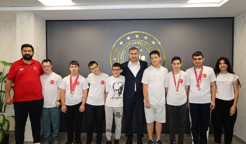 Kahramanmaraşlı özel sporcular madalya topladı!