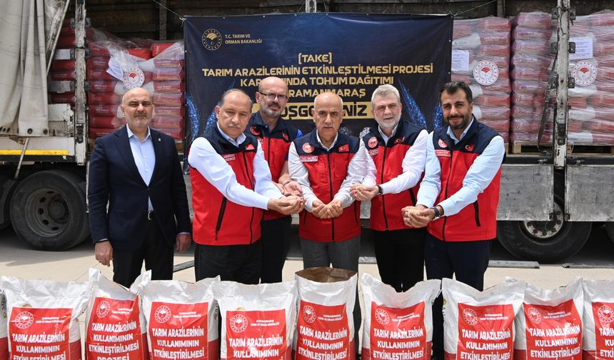 Kahramanmaraş’ta Çiftçiye 47 Ton Soya Tohumu Dağıtıldı