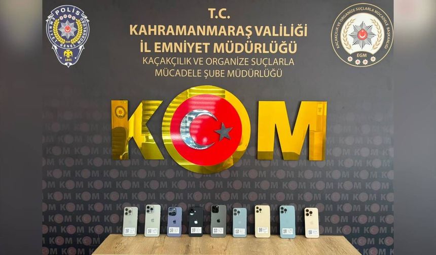 Kahramanmaraş'ta dev operasyon: Uyuştur*cu ve kaçak telefonlar ele geçirildi
