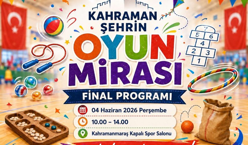 Kahramanmaraş’ta Geleneksel Oyunlar Şenliği Final Yapacak