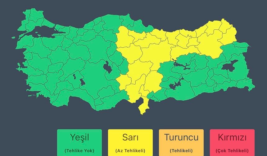 Kahramanmaraş’ta şiddetli yağış alarmı! AFAD ve Meteoroloji’den kritik uyarı!