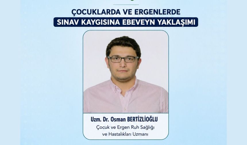 Kahramanmaraş'ta sınav kaygısı semineri; ebeveynler dikkat
