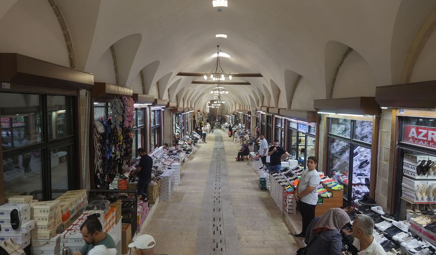 Kahramanmaraş’ta Tarihi Kapalı Çarşı’da Kepenkler Yeniden Açıldı