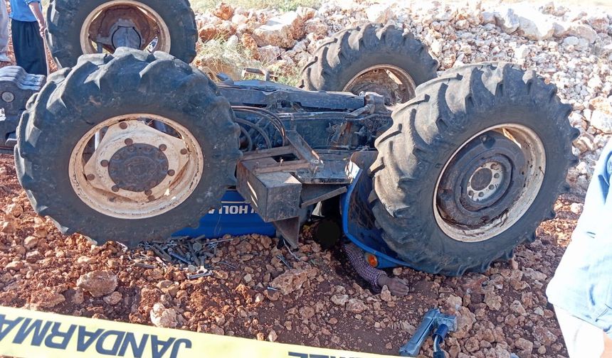 Kahramanmaraş'ta traktör devrildi! Bir kişi hayatını kaybetti