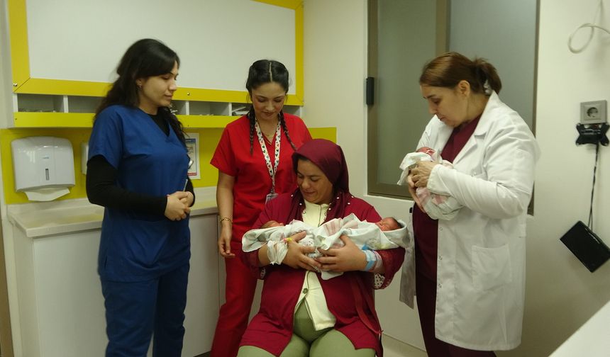 Kahramanmaraş’ta Tüp Bebek Tedavisi Başarıyla Sonuçlandı: Üçüz Bebek Dünyaya Geldi