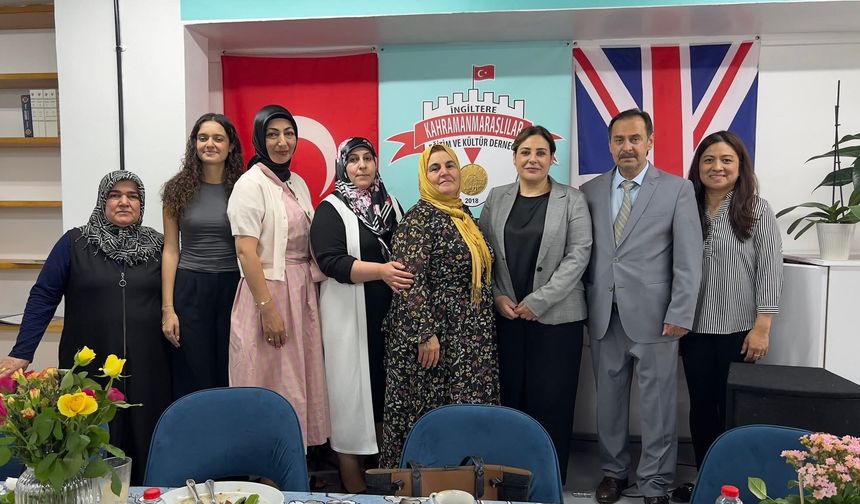 Londra'da Kahramanmaraşlı babalar bir araya geldi