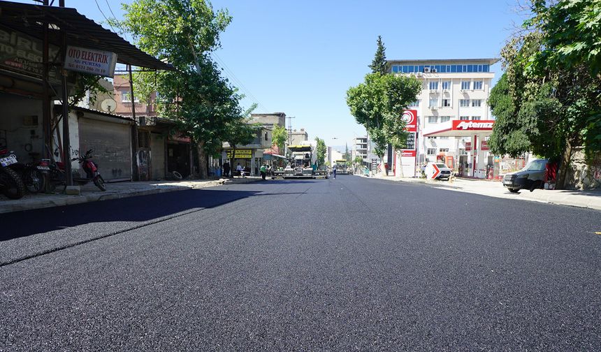 Kahramanmaraş'ta Yılların Yıprattığı Yol Tarih Oldu! Sanayi Sitesi Yenileniyor