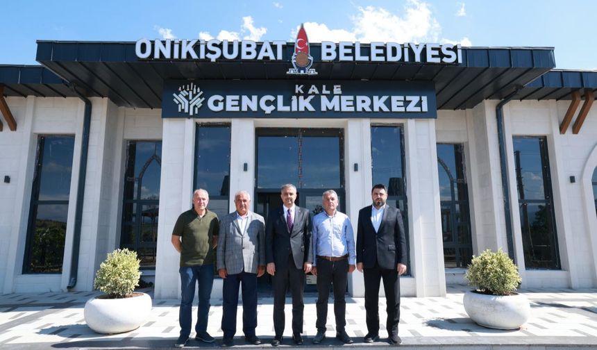 Onikişubat'ta gençliğin yeni adresi: Kale Gençlik Merkezi açılıyor