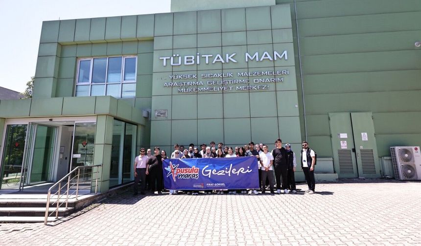 Pusula Maraş gençleri TÜBİTAK Gebze'de teknolojiyle buluşturdu