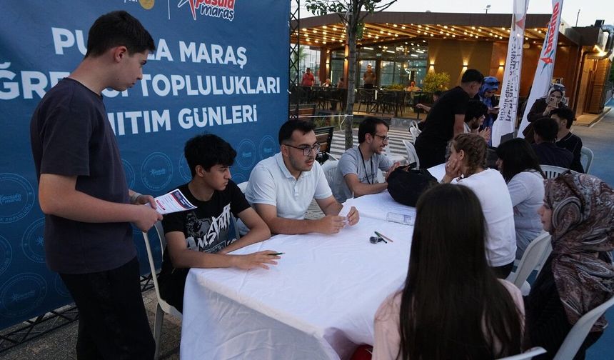Kahramanmaraşlı 100’ü aşkın genç Pusula Maraş topluluklarına katıldı