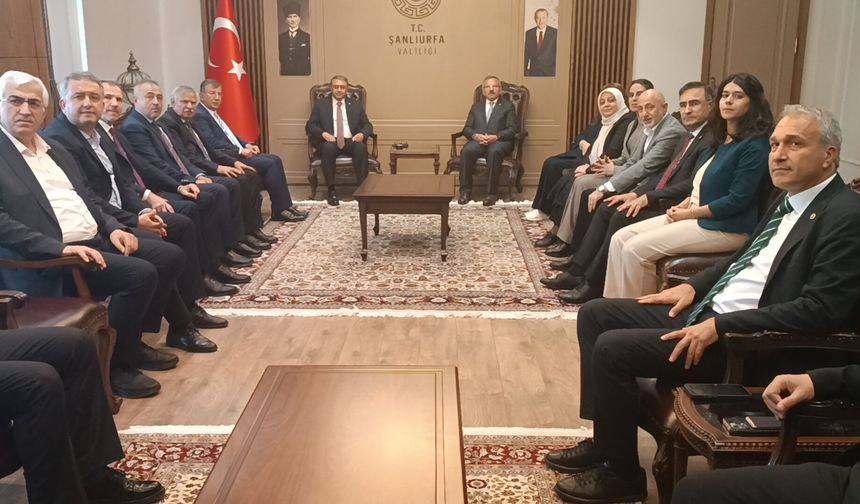 TBMM Okul Saldırılarını Araştırma Komisyonu Şanlıurfa'da harekete geçti