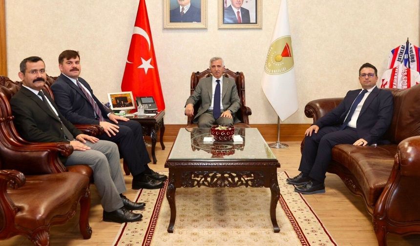 Vali Ünlüer tayini çıkan başsavcıları ağırladı