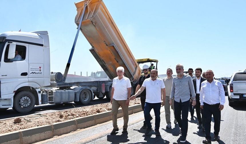 Kahramanmaraş'ta 500 milyon TL'lik Sanayi Kavşağı'nda son hazırlıklar yapılıyor