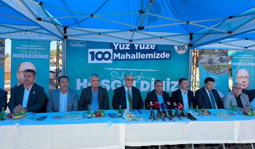 Dulkadiroğlu Muhtarlar Dernek Başkanı'ndan köy evleri açıklaması