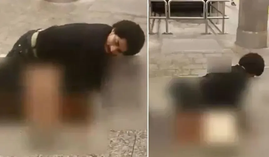 Genç kadına herkesin gözü önünde tec*vüz etmeye kalktı