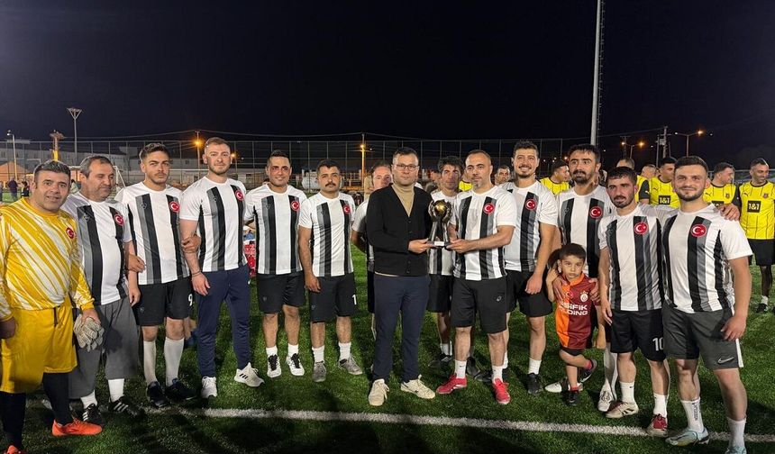 Göksun kurumlar arası futbol turnuvası sona erdi