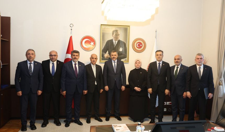 Kahramanmaraş heyetinden Ankara'da yoğun temas