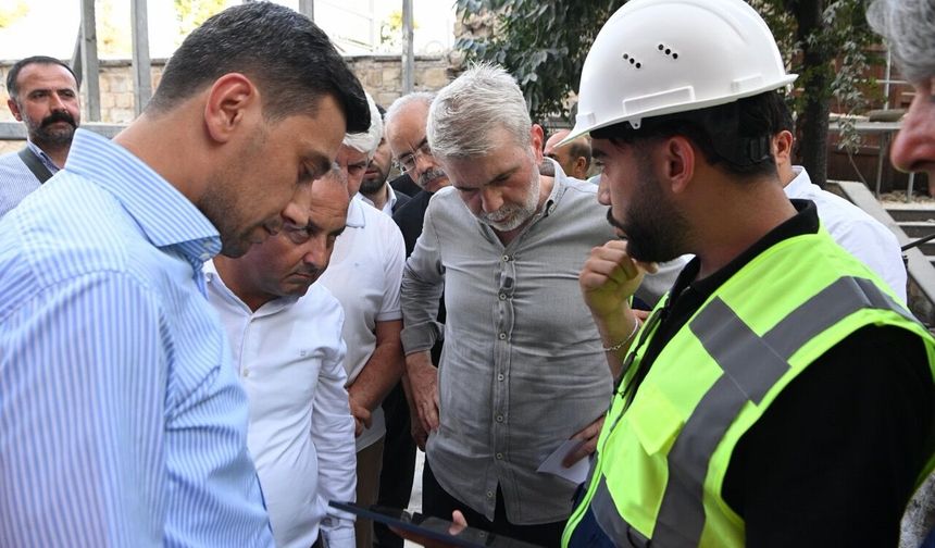 Kahramanmaraş Kalesi'nde restorasyon çalışmaları tamamlanıyor!