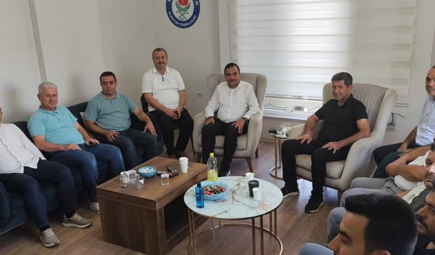 Kahramanmaraş Elbistan'da anlamlı buluşma! Eğitim-Bir-Sen'den çıkarma