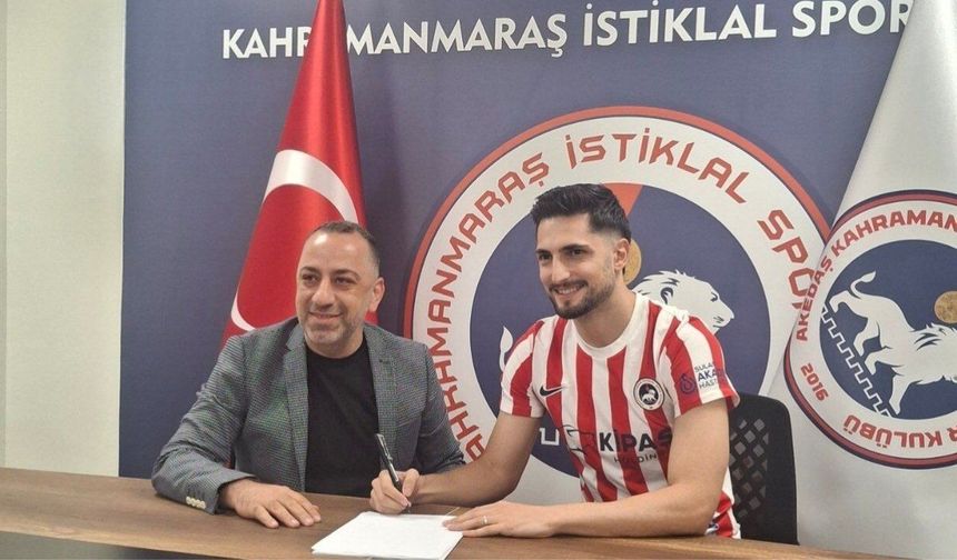 Kahramanmaraş İstiklalspor'dan bomba transfer golcü isim imzayı attı