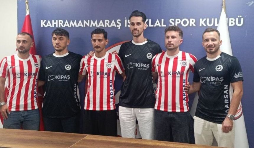 Kahramanmaraş İstiklalspor'dan kadroya 6 takviye birden