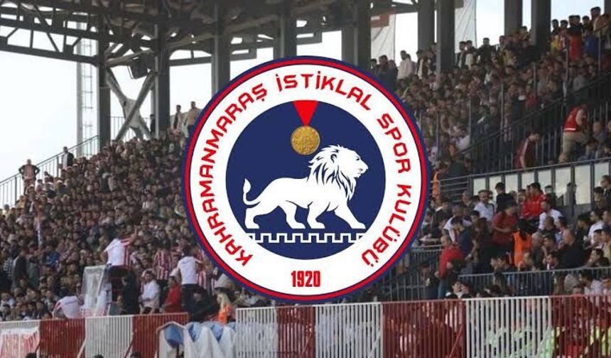 Kahramanmaraş İstiklalspor'un ilk maçında tribünler sessiz kalacak