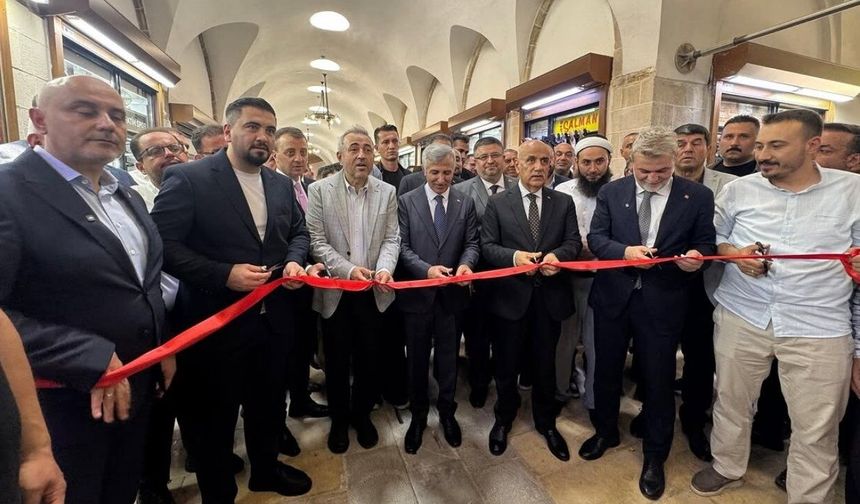 Kahramanmaraş Tarihi Kapalı Çarşı yeniden açıldı!