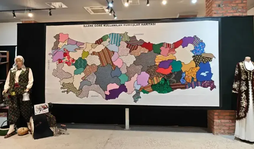 Kahramanmaraş'ın Dokuma Kültürü 81 İlin Haritasında Sergilendi