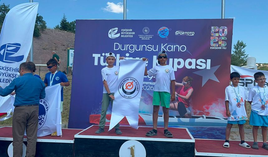 Kahramanmaraşlı Kano Sporcuları Türkiye Kupası'nda Zirveye Çıktı