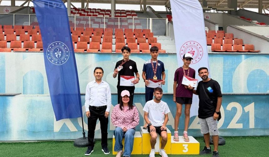 Kahramanmaraşlı sporcu Fatih Uzun Türkiye ikincisi oldu