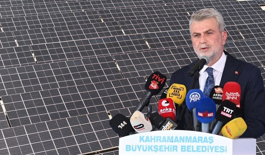 Kahramanmaraş'ta Belediyenin Elektrik Faturasını Güneş Ödeyecek