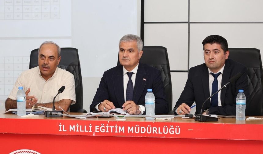 Kahramanmaraş’ta eğitimde gelecek yılın planı yapıldı