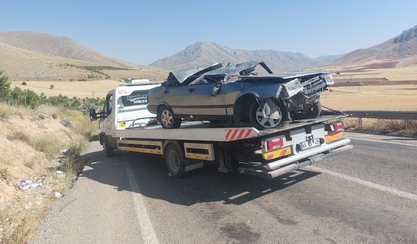 Kahramanmaraş'ta Kontrolden Çıkan Otomobil Takla Attı: 1 Yaralı