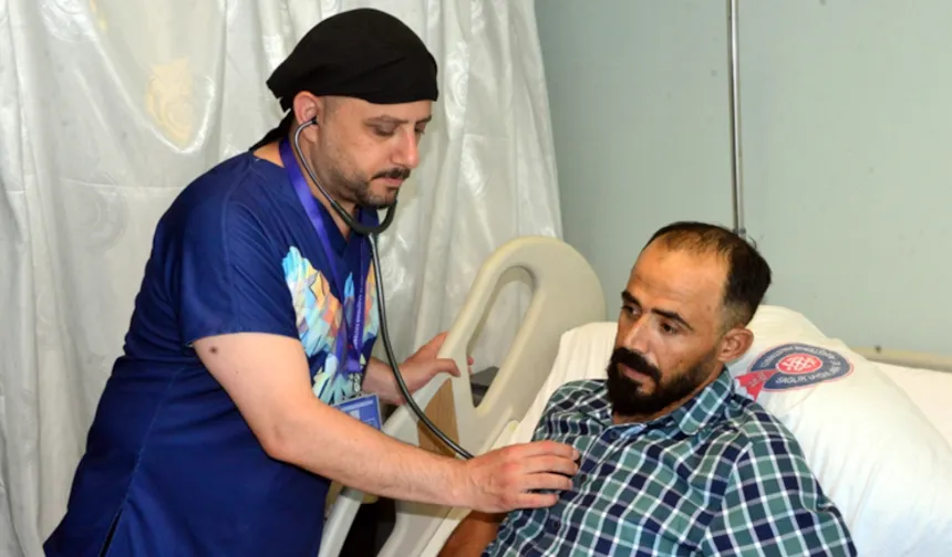 Kahramanmaraş’ta Sedef Hastasının Atardamarı Yırtıldı