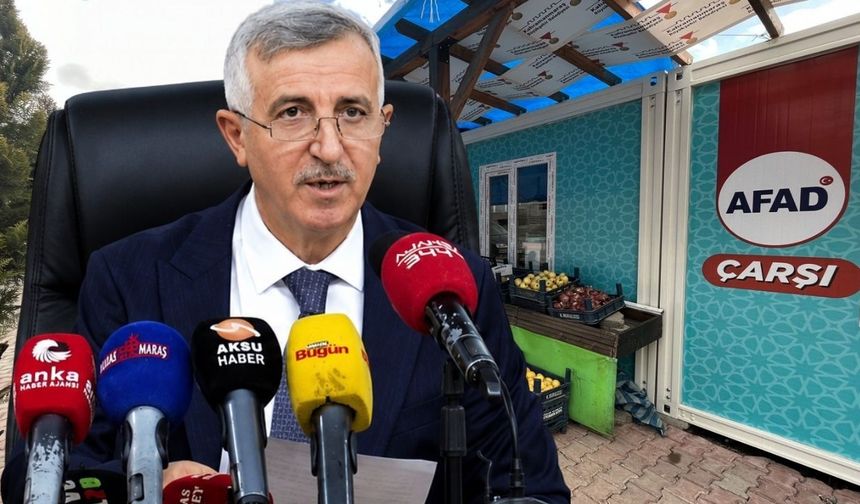 Kahramanmaraş'taki Tüm Konteyner Çarşılar Kaldırılacak