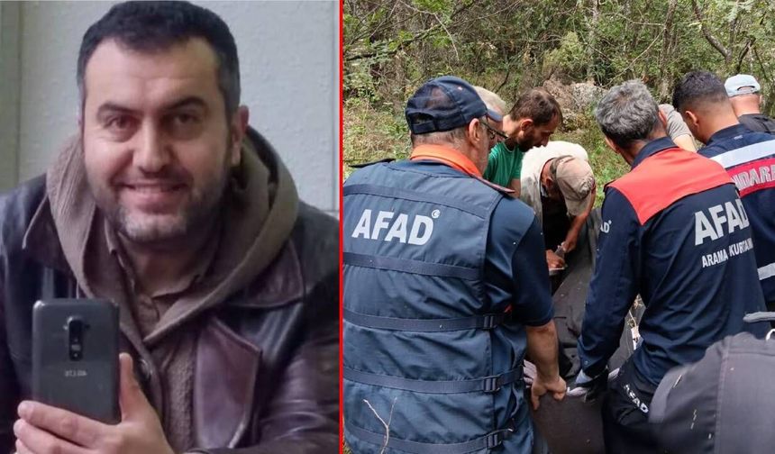 Kayalıklardan düşen sağlık teknisyeni İsmail Çakır hayatını kaybetti