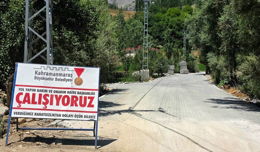 Kahramanmaraş Göksun Kavşut Mahallesi'ne 4 milyon TL'lik yatırım