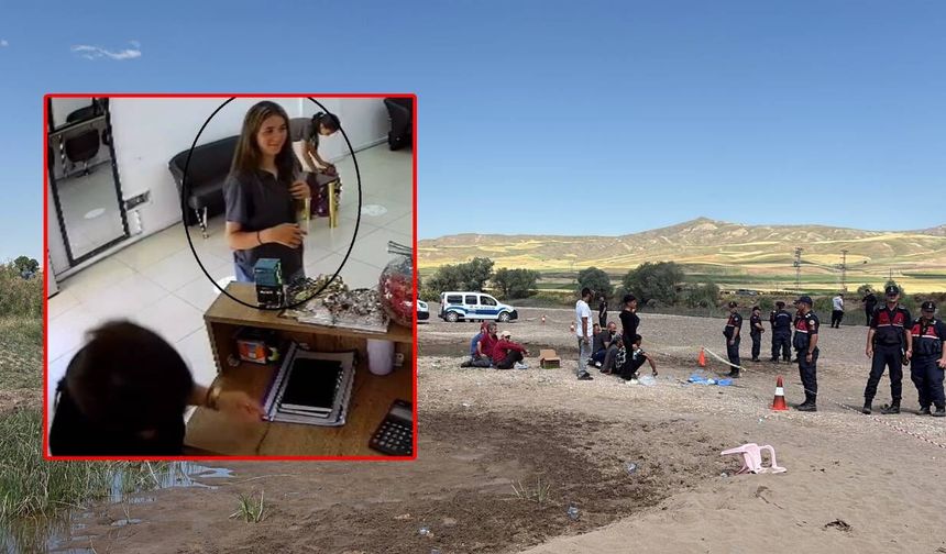 Kızılırmak’ta boğulan Kahramanmaraşlı Zerda'nın son görüntüsü ortaya çıktı