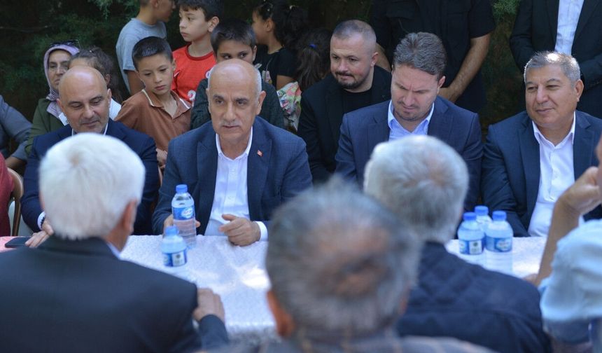 TBMM Komisyon Başkanı Vahit Kirişci'den Türkoğlu çıkarma