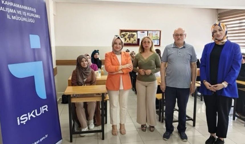 Dulkadiroğlu Halk Eğitimi Merkezinde istihdam odaklı eğitim