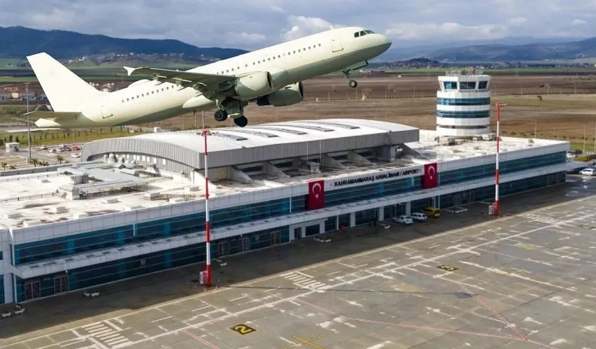 Kahramanmaraş Havalimanı Temmuz ayında 33 bin 417 yolcu ağırladı