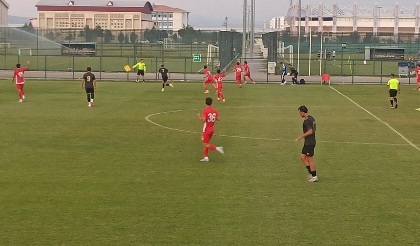 Kahramanmaraş İstiklalspor ilk hazırlık maçında mağlup oldu