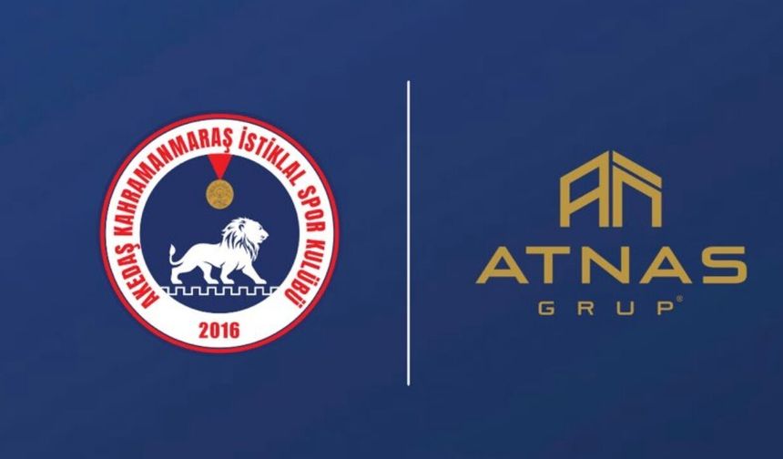 Kahramanmaraş İstiklalspor’un yeni sponsoru ATNAS Grup oldu